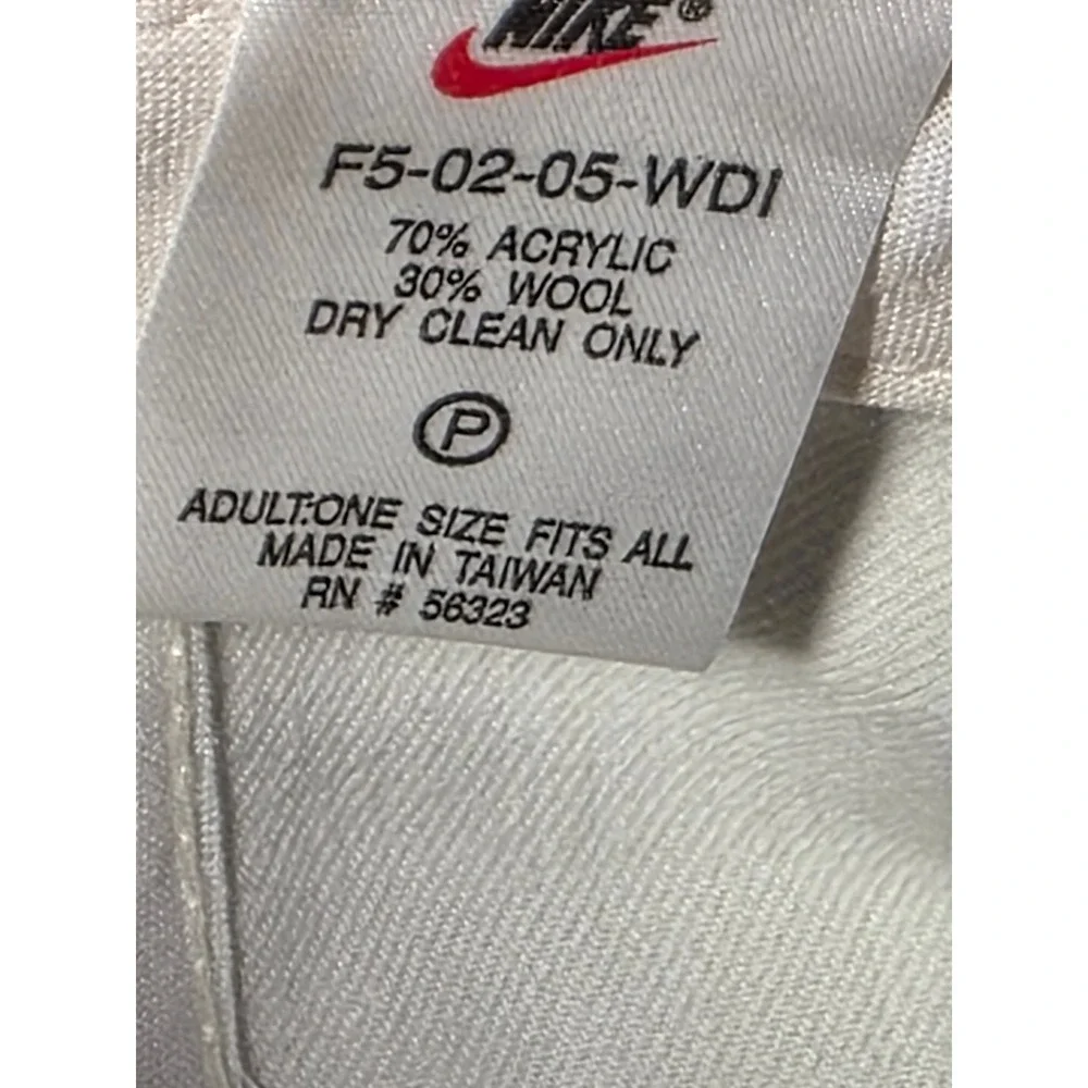 Vintage Nike Team Sports Florida Gators Snapback Hat Cream Blue 90s Football Cap